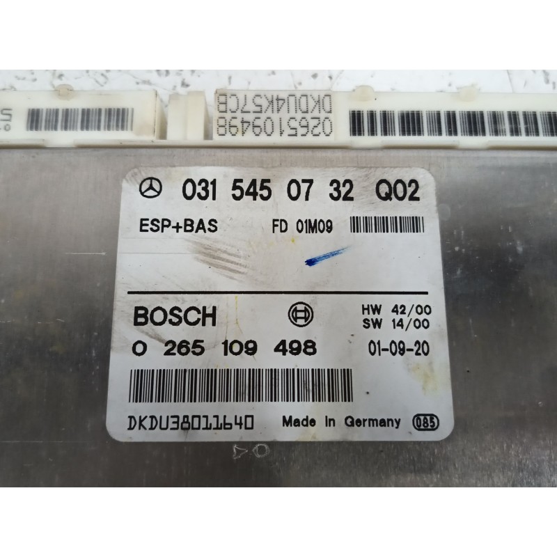 MODULO ELECTRONICO 0265109498