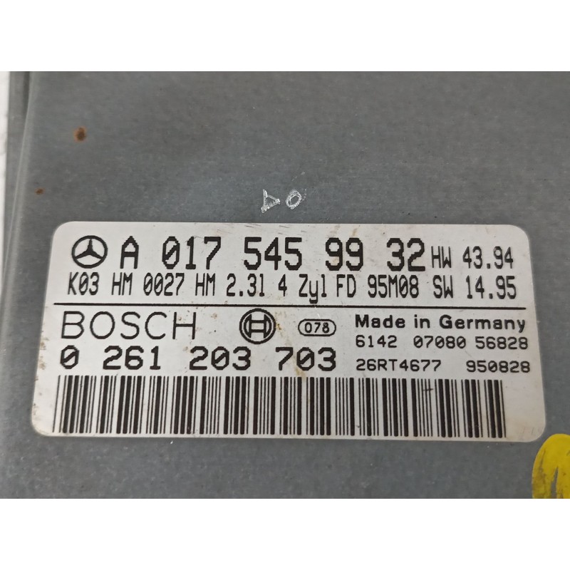 CENTRALITA MOTOR UCE 0261203703