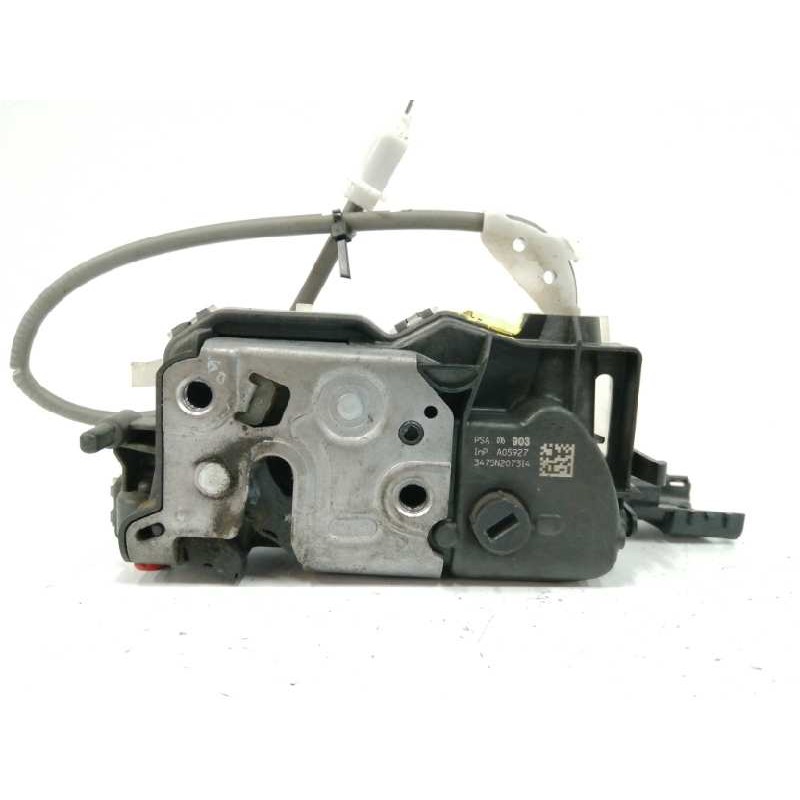 Recambio de cerradura puerta trasera derecha para citroën c4 cactus 1.2 12v vti referencia OEM IAM A05927 PSA016903 