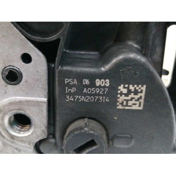 Recambio de cerradura puerta trasera derecha para citroën c4 cactus 1.2 12v vti referencia OEM IAM A05927 PSA016903 