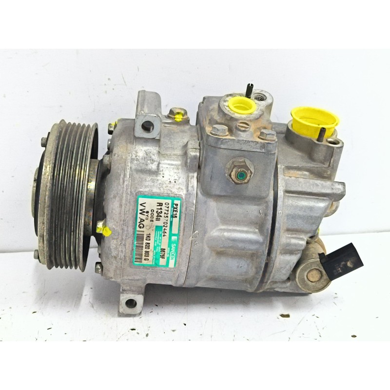 Recambio de compresor aire acondicionado para volkswagen golf v (1k1) 2.0 tdi 16v referencia OEM IAM 1K0820803G  