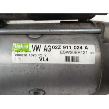 Recambio de motor arranque para audi a3 sportback (8pa) 1.6 tdi referencia OEM IAM 02Z911024A  