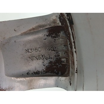 Recambio de llanta para nissan qashqai i (j10, nj10) 1.5 dci referencia OEM IAM N3160140 16X6.5J 5H 5X115