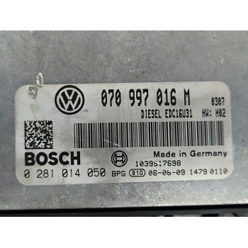 Recambio de centralita motor uce para volkswagen transporter t5 furgoneta (7ha, 7hh, 7ea, 7eh) 2.5 tdi referencia OEM IAM 070997