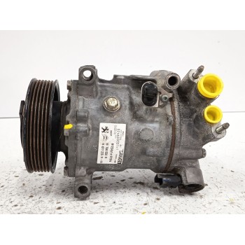 Recambio de compresor aire acondicionado para peugeot 2008 i (cu_) 1.6 bluehdi 100 referencia OEM IAM 9807722580  