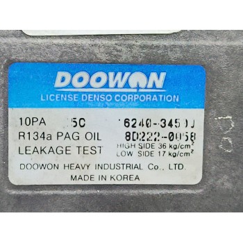 Recambio de compresor aire acondicionado para hyundai tucson (jm) 2.0 referencia OEM IAM 162403450J  