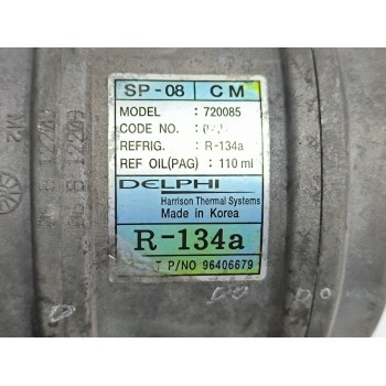 Recambio de compresor aire acondicionado para chevrolet matiz (m200, m250) 1.0 referencia OEM IAM   