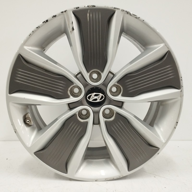 Recambio de llanta para hyundai ioniq tecno hybrid referencia OEM IAM 52910G2300 7.0JX17OFFSET53 5H 5X115