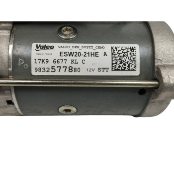 Recambio de motor arranque para peugeot rifter 1.5 blue-hdi fap referencia OEM IAM 9832577880  