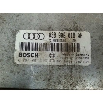 Recambio de centralita motor uce para audi a3 (8l) 1.9 tdi ambition referencia OEM IAM 038906018AJ 0281001693 