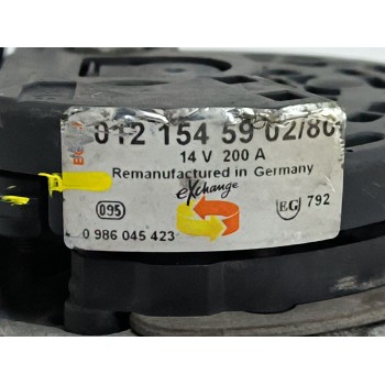 Recambio de alternador para mercedes-benz clase e (w211) e 270 cdi (211.016) referencia OEM IAM 0986045423  