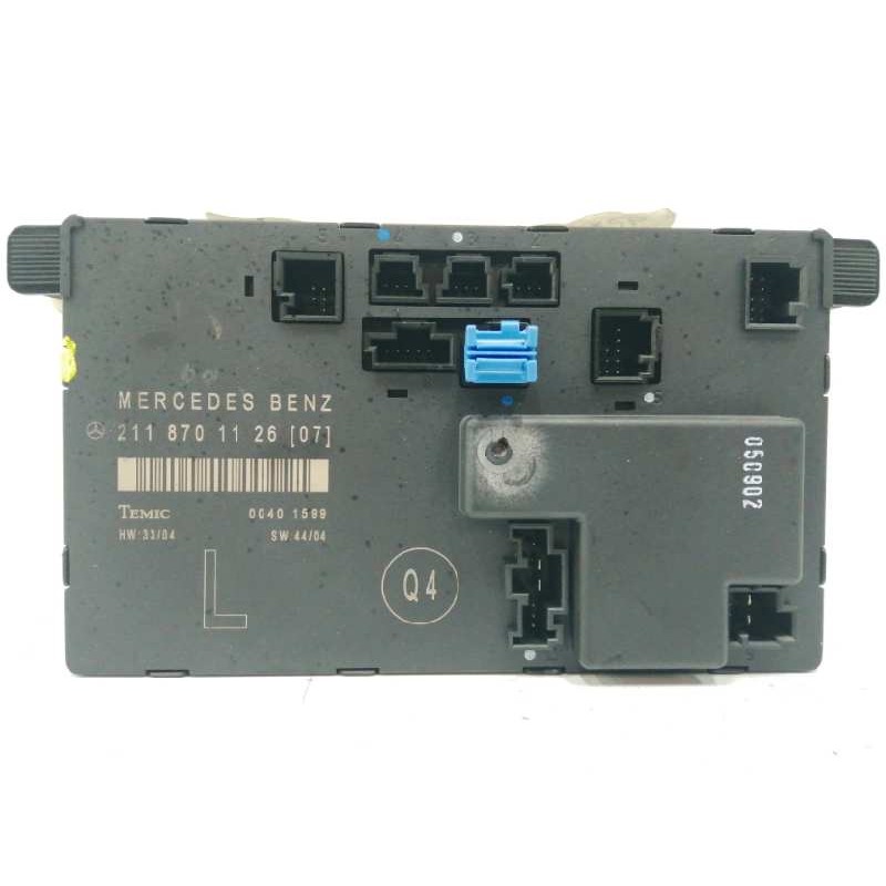 Recambio de modulo electronico para mercedes-benz clase e (w211) berlina 3.0 cdi cat referencia OEM IAM 2118701126 Recambio de modulo electronico para mercedes-benz clase e (w211) berlina 3.0 cdi cat referencia OEM IAM 2118701126