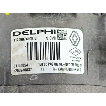 Recambio de compresor aire acondicionado para renault megane ii sedán (lm0/1_) 1.6 16v (lm1r, lm0c) referencia OEM IAM 01140854 