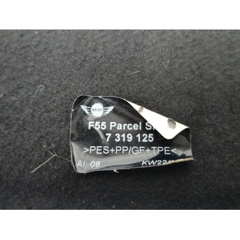 Recambio de bandeja trasera para mini mini (f55) cooper referencia OEM IAM 7319125  