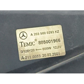 Recambio de electroventilador para mercedes-benz clase c coupé (cl203) c 200 kompressor (203.745) referencia OEM IAM A2035000293