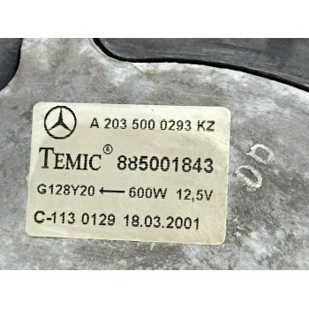 Recambio de electroventilador para mercedes-benz clase c coupé (cl203) c 200 kompressor (203.745) referencia OEM IAM A2035000293