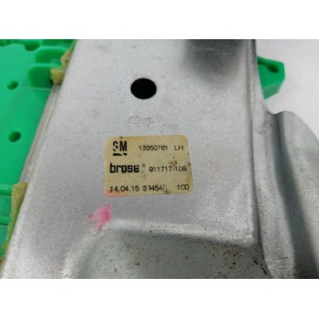 Recambio de elevalunas trasero izquierdo para opel astra j lim. 4türig 1.6 cdti dpf referencia OEM IAM CABLE 13350761 CARIBE CAB