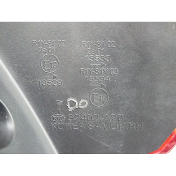 Recambio de piloto trasero derecho para kia cee´d (jd) 1.6 crdi 128 referencia OEM IAM 92402A20  