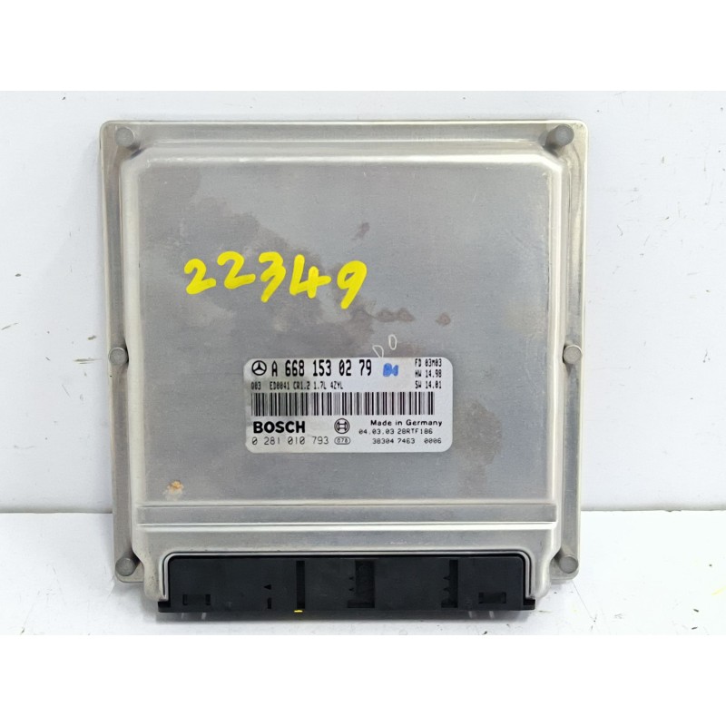 Recambio de centralita motor uce para mercedes-benz clase a (w168) a 170 cdi (168.009, 168.109) referencia OEM IAM A6681530279 0