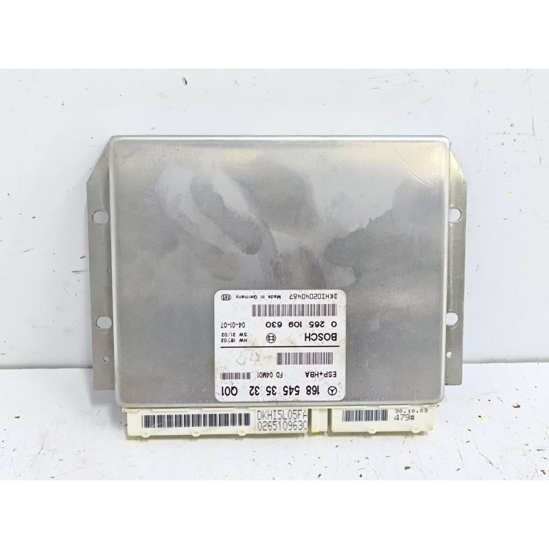 Recambio de centralita abs para mercedes-benz clase a (w168) a 160 (168.033, 168.133) referencia OEM IAM 1685453532 0265109630 