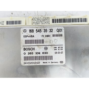 Recambio de centralita abs para mercedes-benz clase a (w168) a 160 (168.033, 168.133) referencia OEM IAM 1685453532 0265109630 
