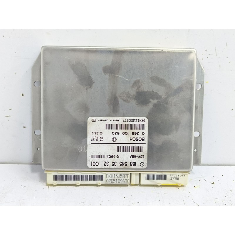 Recambio de centralita abs para mercedes-benz clase a (w168) a 170 cdi (168.009, 168.109) referencia OEM IAM 1685453532 02651096
