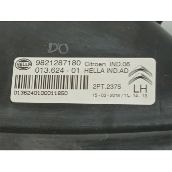 Recambio de piloto delantero izquierdo para citroën c4 cactus 1.6 bluehdi 100 referencia OEM IAM 9821287180  