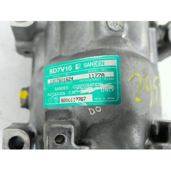 Recambio de compresor aire acondicionado para dacia logan (ls_) 1.6 (lsob, lsod, lsof, lsoh) referencia OEM IAM 8200117767  