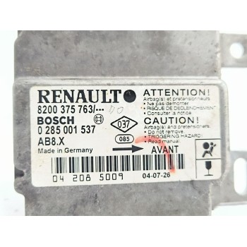 Recambio de centralita airbag para renault clio ii (bb_, cb_) 1.5 dci (b/cb08) referencia OEM IAM 8200375763 0285001537 