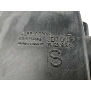 Recambio de filtro aire para nissan qashqai (j10) 2.0 dci turbodiesel cat referencia OEM IAM JD700  