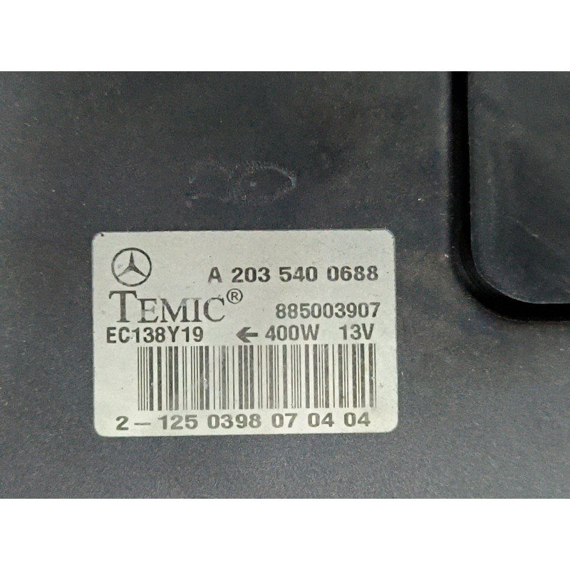 ELECTROVENTILADOR A2035400688 885003230
