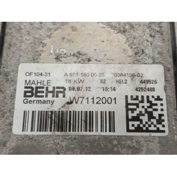 Recambio de enfriador aceite motor para mercedes-benz clase b sports tourer (w246, w242) b 200 cdi (246.201) referencia OEM IAM 