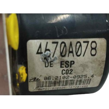 Recambio de abs para mitsubishi grandis (na0w) 2.0 di-d cat referencia OEM IAM 4670A078 06210209254 