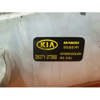 Recambio de intercooler para kia carens 2.0 crdi ex monovolumen referencia OEM IAM 2827127350  