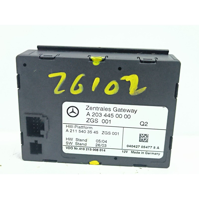Recambio de modulo electronico para mercedes-benz clase c (w203) c 180 kompressor (203.046) referencia OEM IAM A2034450000  