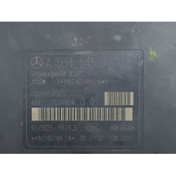 Recambio de abs para mercedes-benz clase c (w203) c 180 kompressor (203.046) referencia OEM IAM A0054312912Q01 10020404394 