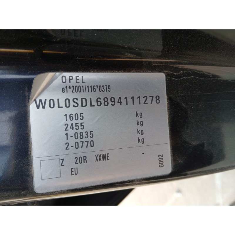 OPEL CORSA D (S07) 2009