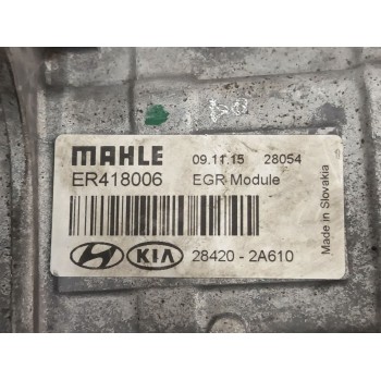 Recambio de enfriador egr para kia sportage iii (sl) 1.7 crdi referencia OEM IAM 284202A610  