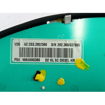 Recambio de cuadro instrumentos para peugeot 407 (6d_) 2.0 hdi (6drhrh) referencia OEM IAM 9664690380 A2C53282360 
