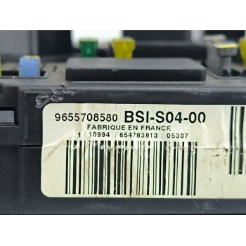Recambio de caja reles / fusibles para peugeot 407 (6d_) 1.6 hdi 110 (6d9hzc, 6d9hyc) referencia OEM IAM 9655708580  