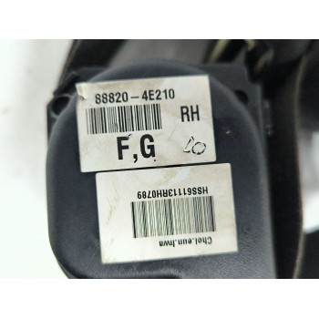 Recambio de cinturon seguridad delantero derecho para kia k2500 caja/chasis (sd) 2.5 d referencia OEM IAM 888204E210  