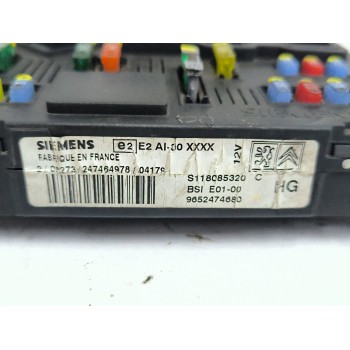 Recambio de caja reles / fusibles para citroën berlingo / berlingo first monospace (mf_, gjk_, gfk_) 1.9 d (mfwjz) referencia OE