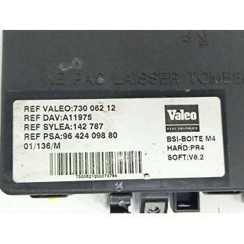 Recambio de caja reles / fusibles para citroën berlingo / berlingo first monospace (mf_, gjk_, gfk_) 1.9 d (mfwjz) referencia OE