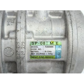 Recambio de compresor aire acondicionado para chevrolet matiz (m200, m250) 1.0 referencia OEM IAM 96858722  