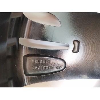Recambio de llanta para peugeot 3008 ii suv (mc_, mr_, mj_, m4_) hybrid referencia OEM IAM 9809687377 7.5JX18 ET49 H5 5X108