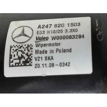 Recambio de motor limpia delantero para mercedes-benz gla (h247) gla 200 d (247.712) referencia OEM IAM A2478201503 W000083284 