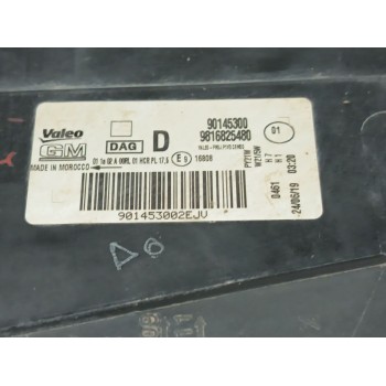 Recambio de faro derecho para opel combo e tour / life (k9) 1.5 referencia OEM IAM 9816825480  