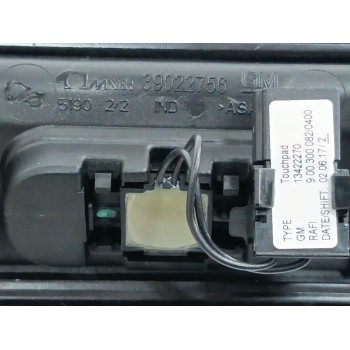 Recambio de maneta exterior maletero / porton para opel zafira tourer c (p12) 1.4 (75) referencia OEM IAM 13422270 39022756 