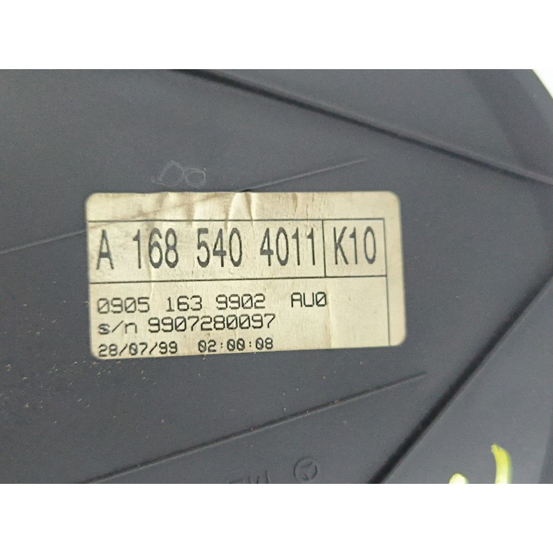 CUADRO INSTRUMENTOS K10