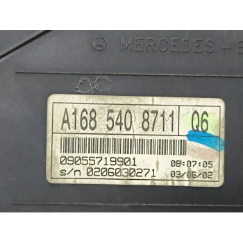 Recambio de cuadro instrumentos para mercedes-benz clase a (w168) a 170 cdi (168.009, 168.109) referencia OEM IAM A1685408711  